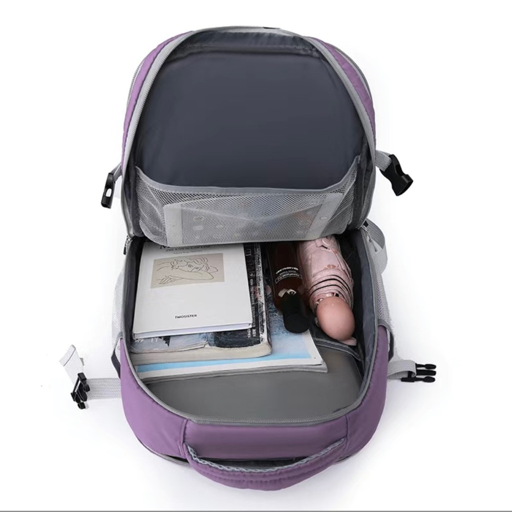 Large Carry On Travel Backpack - Picture 4 of 5